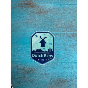DUTCH Bros. Sticker 2016 Permission to Dream Jellyfish NEW
